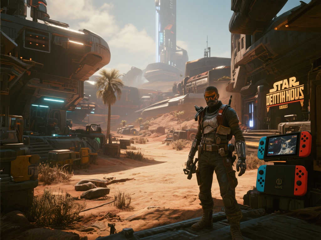 数毛社惊叹NS2运行《星战亡命徒》：移植难度极高！