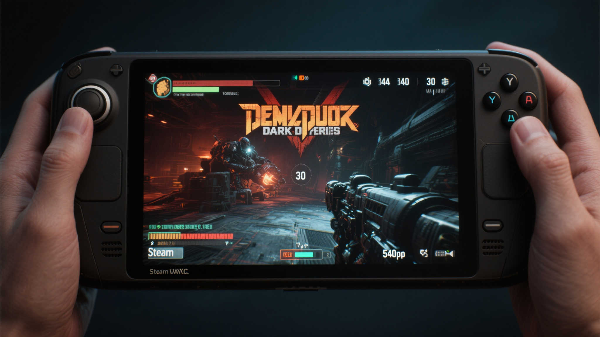 毁灭战士：黑暗时代》Steam Deck表现不佳：部分场景需降至540p以保30帧流畅